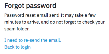 fmail won let me enter password